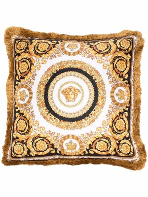 Versace coussin Crete de Fleur (45 cm x 45 cm) - Jaune