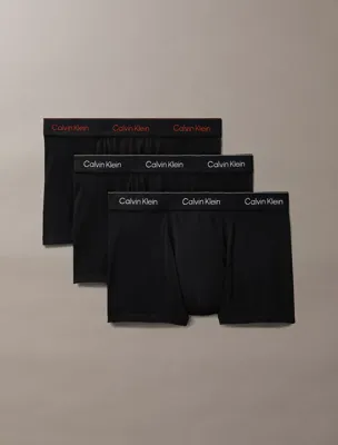 Calvin Klein 3-pack trunks - Icon - Relaxed Fit Cotton