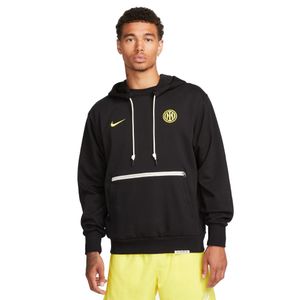 Nike Inter Milan Hoodie 2023-2024 Zwart Wit Geel