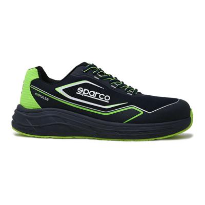 Veiligheidsschoenen Sparco Willen Impulse Blauw Groen Fluoride Schoenmaat 42