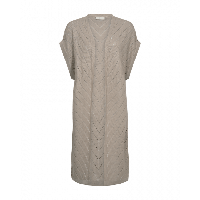 FreeQuent - Beige | Dames | Vest | Beige | XL | regular | Kamst mode