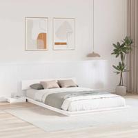 Bedframe Bruin 140 x 190 cm Hout