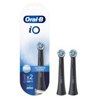 Oral-B iO Ulimate Clean Opzetborstels 2 Stuks Zwart - thumbnail