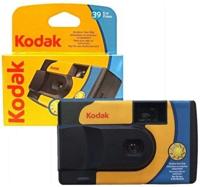 Kodak DAYLIGHT Wegwerpcamera met kleurenfilm 27+12 fotolijstjes, zonder ingebouwde flitser