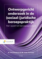 Ontwerpgericht onderzoek in de (sociaal-)juridische beroepspraktijk (Paperback)