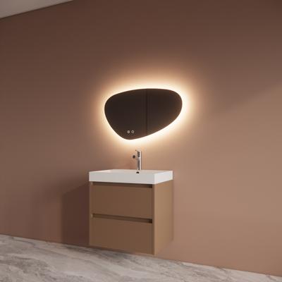 Badmeubelset BWS Riga Met Lako Wastafel Wit 60 cm Latte Boss & Wessing