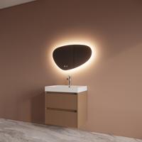 Badmeubelset BWS Riga Met Lako Wastafel Wit 60 cm Latte Boss & Wessing