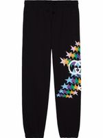 Gucci pantalon de jogging à étoiles imprimées - Noir