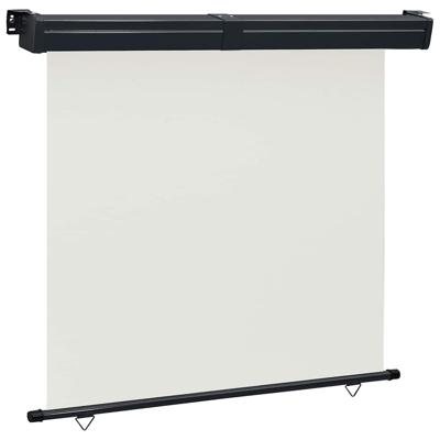 Balkonscherm 165x250 cm crmekleurig
