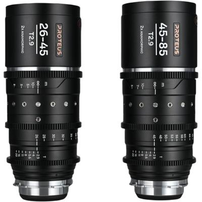 Laowa Proteus Zoom Bundle (26-45 & 45-85mm) - Silver - PL + EF