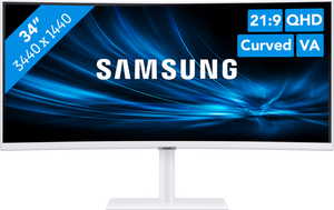 Samsung LS34C650TAU computer monitor 86,4 cm (34") 3440 x 1440 Pixels 4K Ultra HD