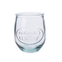 Gerecycled glas "natural water'', 350 ml Maat:
