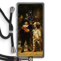 De Nachtwacht: Sony Xperia XZ2 Transparant Hoesje met koord