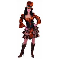 Steampunk kostuum voor dames 40 (L)  - - thumbnail