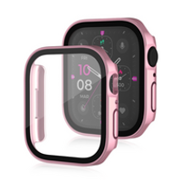 Hard case 41mm - Rosé goud - Geschikt voor Apple Watch 41mm - thumbnail