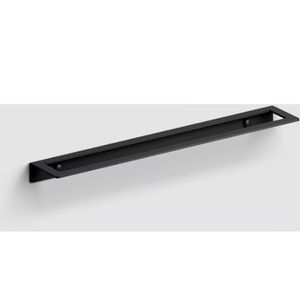 Handdoekrek Clou Fold 3 x 45 cm Mat Zwart