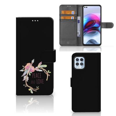 Motorola Moto G100 Leuk Hoesje Boho Text Motorola Moto G100 Leuk Hoesje Boho Text