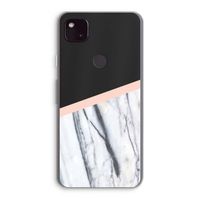 A touch of peach: Google Pixel 4a 5G Transparant Hoesje