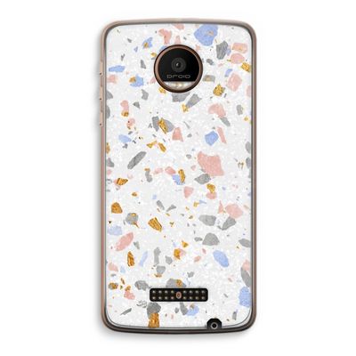 Terrazzo N°8: Motorola Moto Z Force Transparant Hoesje