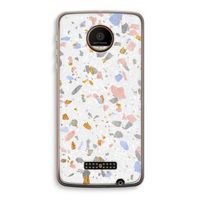 Terrazzo N°8: Motorola Moto Z Force Transparant Hoesje