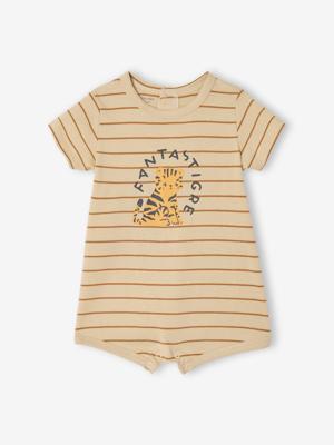 Combishort baby jersey ecru