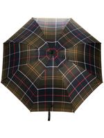 Barbour parapluie à motif tartan - Vert - thumbnail