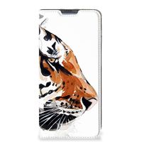 Bookcase Poco X4 Pro 5G Watercolor Tiger