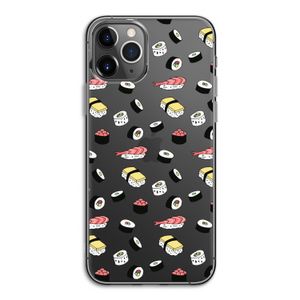 Sushi time: iPhone 11 Pro Transparant Hoesje