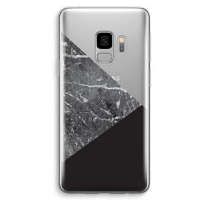 Combinatie marmer: Samsung Galaxy S9 Transparant Hoesje