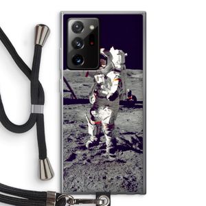 Spaceman: Samsung Galaxy Note 20 Ultra / Note 20 Ultra 5G Transparant Hoesje met koord