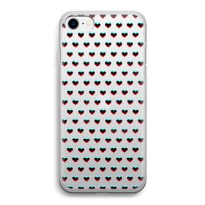 Hartjes: iPhone SE 2020 Transparant Hoesje