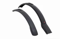 Hebie viper spatbordset 24-28 inch v-brake zwart