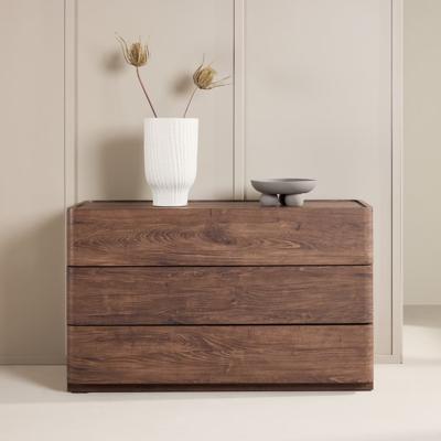 Nohr Ladekast / Dressoir 'Lotte' Met 3 laden, 100cm, kleur Mocca