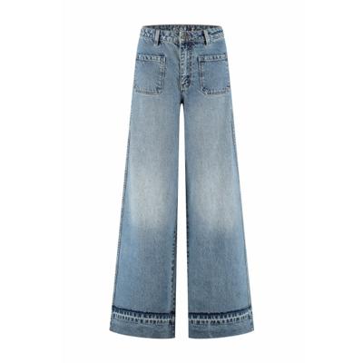 Florez - Blauw | Dames | Jeans | Blauw | 33 | regular | Kamst mode