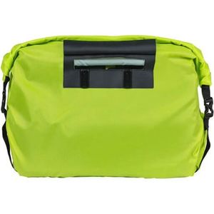 Basil keep dry and clean - regenhoes - horizontaal - neon geel