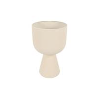 Bloempot Tibbe crème Ø21xH35cm