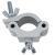 Showtec Half Coupler 500 kg 50 mm TÜV gecertificeerd zilver