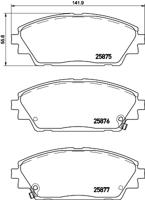 Remmenset, remschijf BREMBO, Remschijftype: Binnen geventileerd, Inbouwplaats: Vooras, u.a. für Mazda