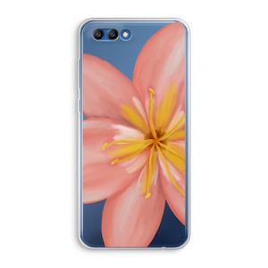 Pink Ellila Flower: Honor 10 Transparant Hoesje