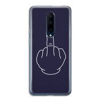 F**k U: OnePlus 7 Pro Transparant Hoesje