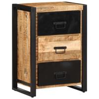 Ladekast 50x35x70 cm massief ruw mangohout Ladekast 50x35x70 cm massief ruw mangohout