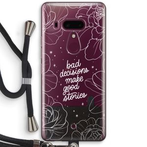 Good stories: HTC U12+ Transparant Hoesje met koord