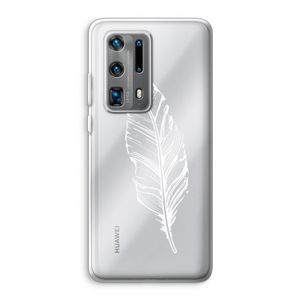 Pluim: Huawei P40 Pro Plus Transparant Hoesje