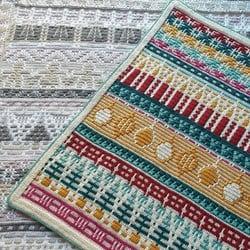 Letitia&apos;s Holiday Blanket MAL Garenpakket 3 Traditional S