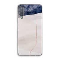 Stone White: Samsung Galaxy A7 (2018) Transparant Hoesje