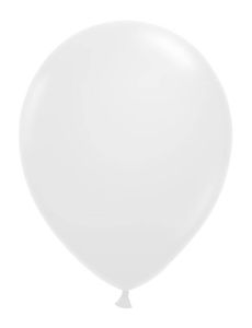 Witte ballonnen 30cm 12 stuks