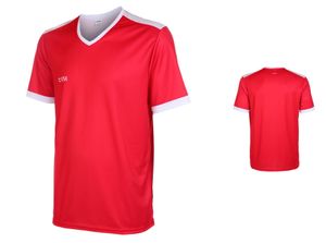 VSK Fly Voetbalshirt Eigen Naam Rood-Wit