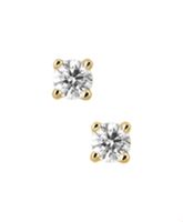 TFT Oorknoppen Diamant 0.30 Ct. Geelgoud Glanzend - thumbnail
