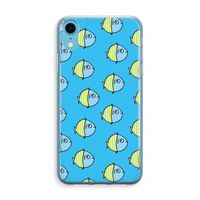 Visjes: iPhone XR Transparant Hoesje Visjes: iPhone XR Transparant Hoesje