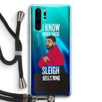 Sleigh Bells Ring: Huawei P30 Pro Transparant Hoesje met koord
